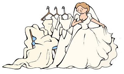Bridal Shower Coloring Pages